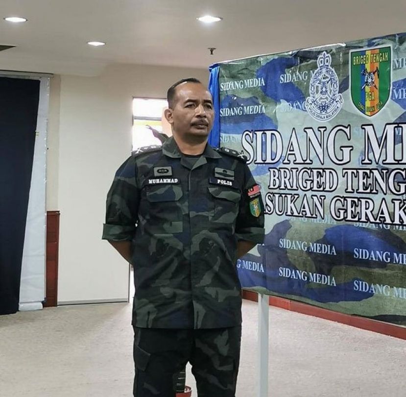 普通行动部队中区指挥官莫哈末阿都哈林高级助理总监.