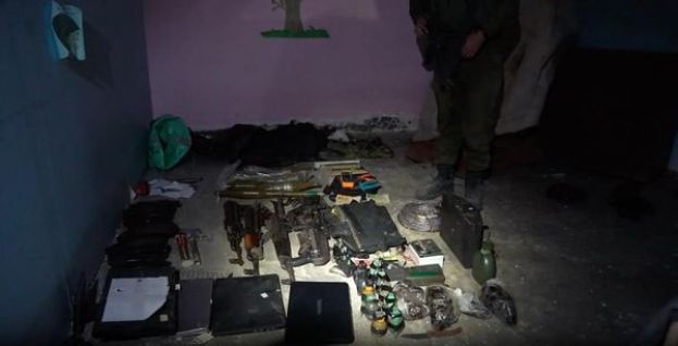 加沙儿童医院里发现哈玛斯军火库。