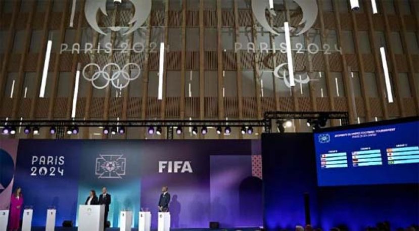 巴黎奥运会足球项目抽签，东道主法国获好签。