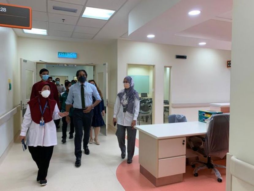 赛城医院首阶段的营运提供6个专科服务