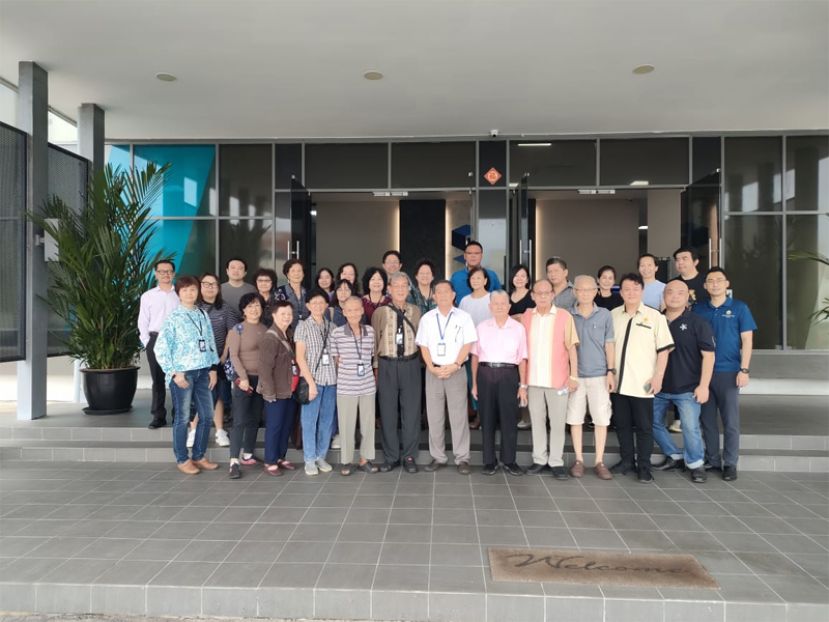 砂拉越西河（林氏）公会率团参访 Supreme Consolidated Resources Berhad 总部厂房