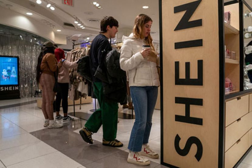 中国快时尚品牌Shein。