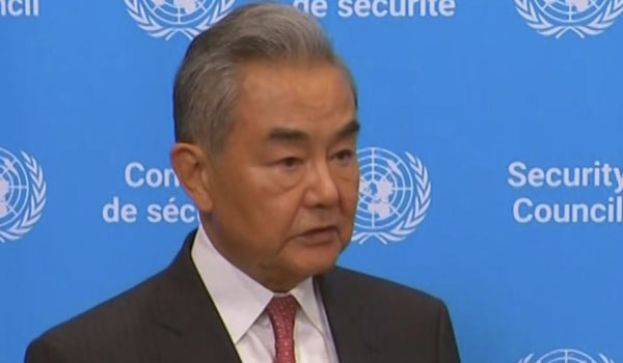 中共中央政治局委员、中国外交部长王毅。