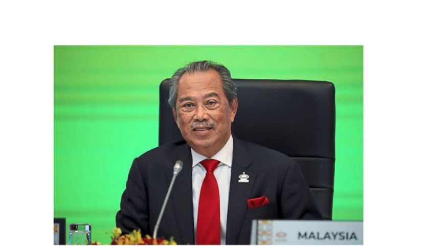 首相丹斯里慕尤丁。