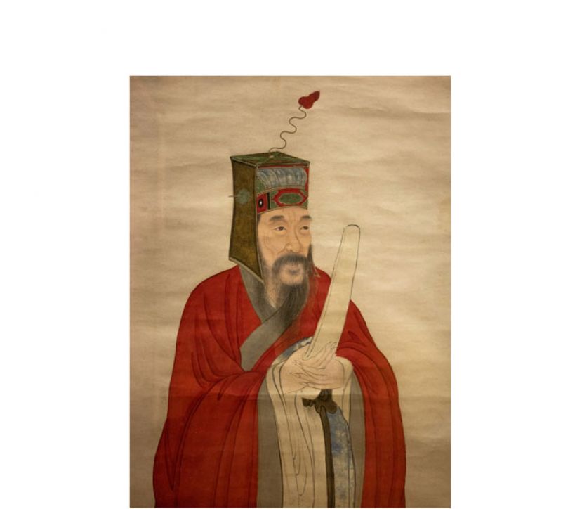 王阳明(明)画像。