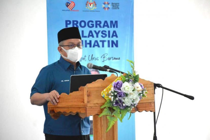 卫生部长拿督斯里阿汉峇峇。