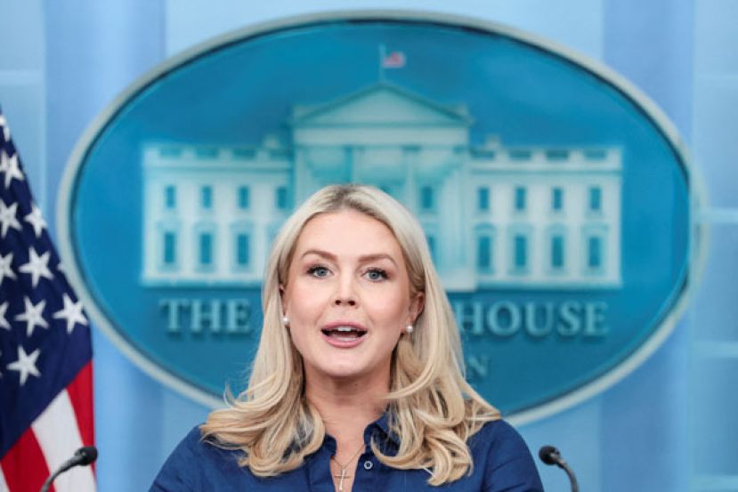 美国白宫发言人李威特。