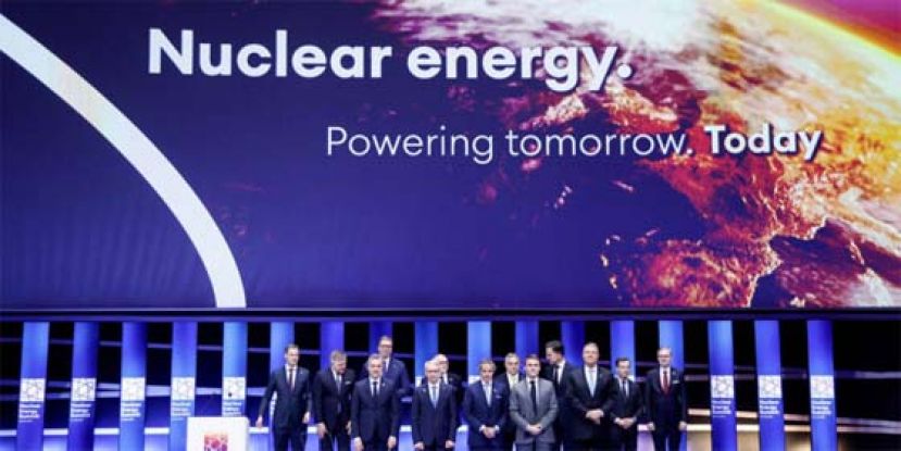 全球首届核能峰会逾30国参与，发表宣言振兴核能。
