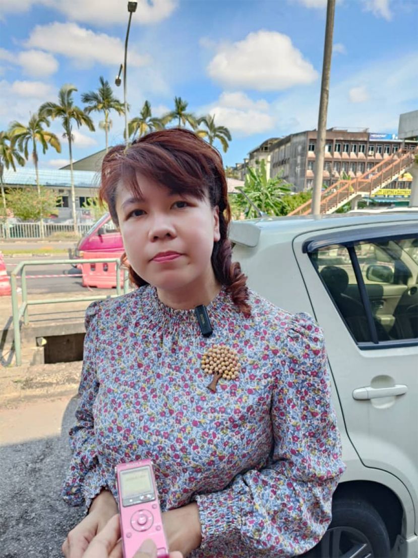 砂行动党朋岭州议员杨薇讳。