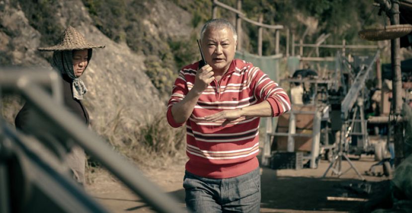 欧阳奋强在工作中。