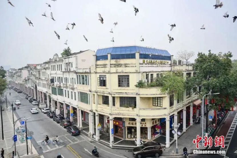 江门长堤历史文化街区。