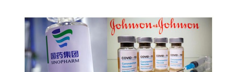 两款疫苗获有条件注册，即中国国药疫苗和庄生疫苗。